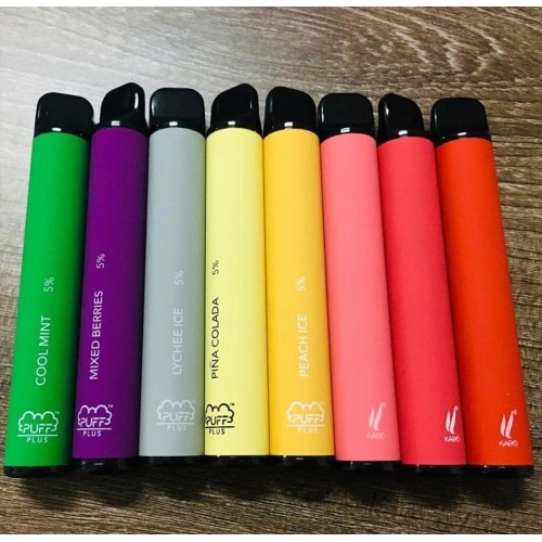 Kertakäyttöinen vape 800 Puffs Puff Plus XXL